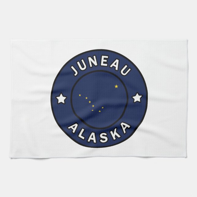 Paño De Cocina Juneau Alaska (Horizontal)