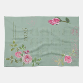 Paño De Cocina JW year text customize with calendar 