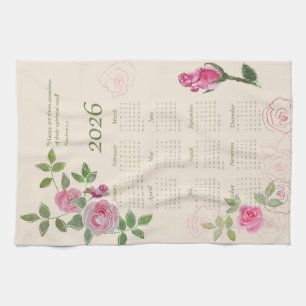 Paño De Cocina JW year text Matthew 5:3 calendar customize