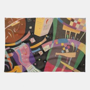 Paño De Cocina Kandinsky Composition 10 Resumen de pintura