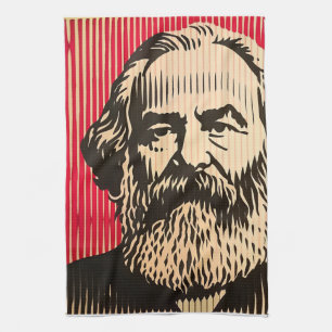 Paño De Cocina Karl Marx en BAUHAUS estilo de ilusión óptica