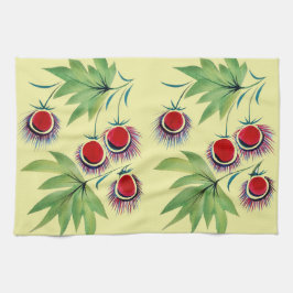 Paño De Cocina Kastanien im dekorativen Stil