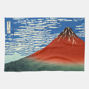 Paño De Cocina Katsushika Hokusai - Buen Viento, Buenos Días