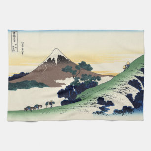 Paño De Cocina Katsushika Hokusai. El paso inume en la provincia 