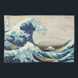 Paño De Cocina Katsushika Hokusai - La gran ola de Kanagawa<br><div class="desc">La gran ola de Kanagawa / La ola - Katsushika Hokusai,  1829-1833</div>