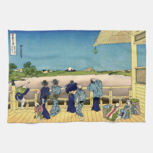 Paño De Cocina Katsushika Hokusai - Salón Sazai, Templo 500 Rakan