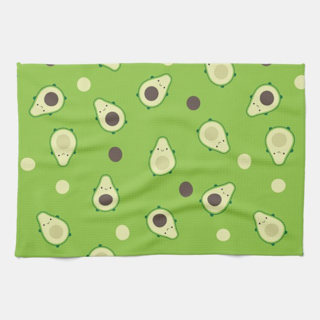 Paño De Cocina Kawaia Aguacates (Horizontal)