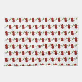 Paño De Cocina Kawaii Cherry Love