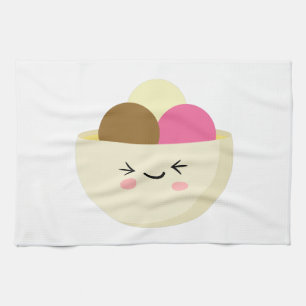 Paño De Cocina Kawaii Ice Cream