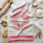 Paño De Cocina Kawaii No Cocino Solo Alimentos De Hoyo<br><div class="desc">Kawaii Donut I Only Cook Hole Foods Towel - Ah el olor de los donuts frescos en la cocina, una fiesta para tus sentidos y tu estómago. Esta toalla muestra un donut ultra lindo inspirado en kawaii dando un guiño con la graciosa frase "solo cocino alimentos de hoyos". Por qué...</div>