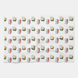 Paño De Cocina Kawaii suhi dulce personaje de arte culinario japo