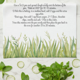Paño De Cocina Keepsake Recipe Template Gift Greeneration