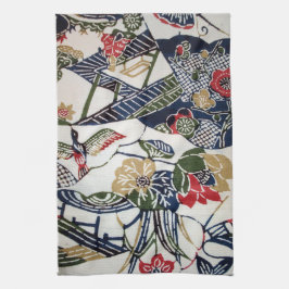 Paño De Cocina Kimono japonés Vintage Textil (Bingata)