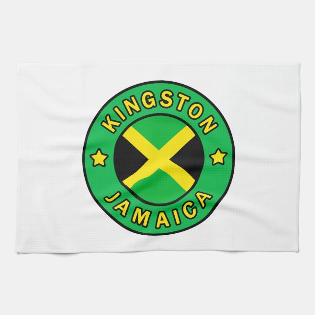 Paño De Cocina Kingston Jamaica (Horizontal)