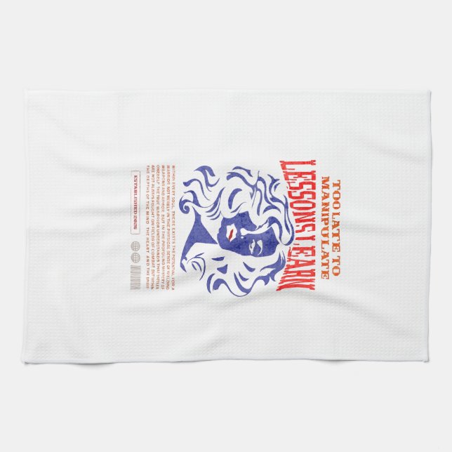 PAÑO DE COCINA KITCHEN MANIPULATE LESSONS LEARN TOWEL (Horizontal)