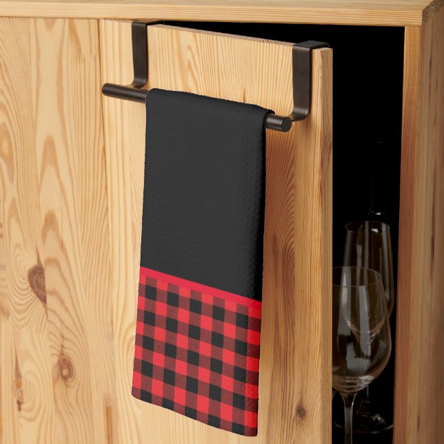 Paño De Cocina Kitchen Towel-Buffalo Plaid (Pliegue de tercios)