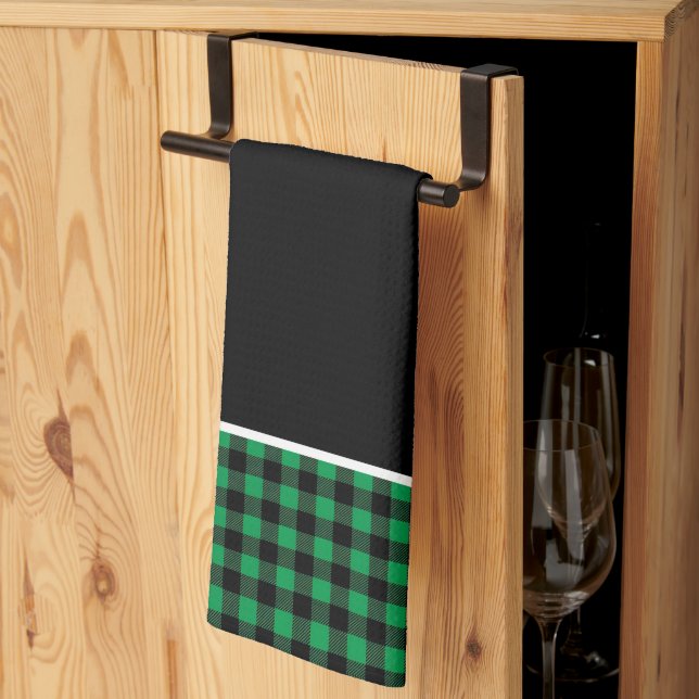 Paño De Cocina Kitchen Towel-Buffalo Plaid (Pliegue de tercios)