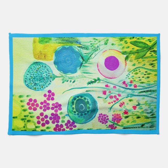 PAÑO DE COCINA KITCHEN TOWEL GARDEN TARDE (Horizontal)