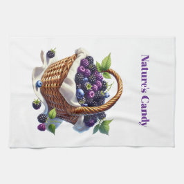 Paño De Cocina Kitchen Towels- Berry Basket Kitchen Towel