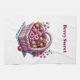 Paño De Cocina Kitchen Towels-Berry Basket Kitchen Towel
