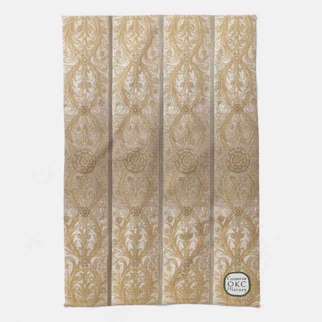 Paño De Cocina Kitchen Towels - National Flower Panel (Vertical)