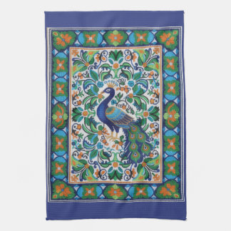 Paño De Cocina Kitchen Towels - Peacock