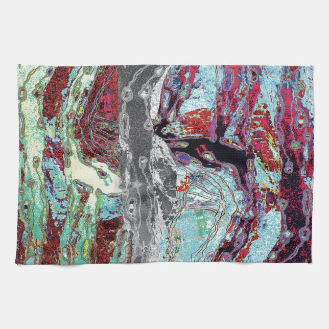 Paño De Cocina Kitchen Towels – Strata Pulse (Horizontal)