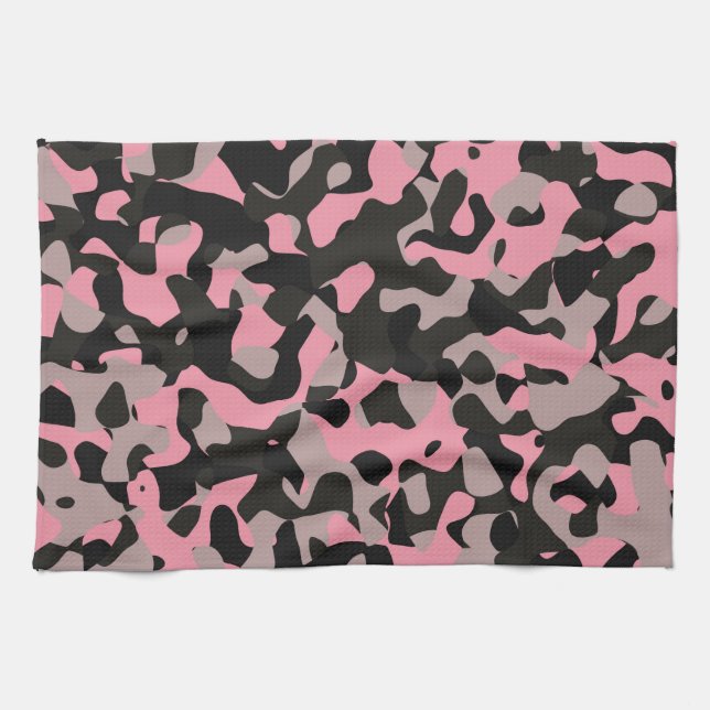 Paño De Cocina Kitty Camo (Horizontal)