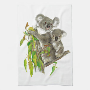 Paño De Cocina Koala Bear y Joey