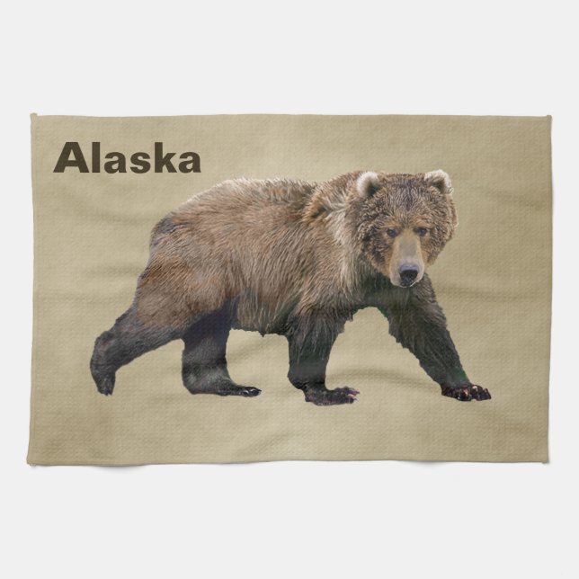 Paño De Cocina Kodiak Bear (Horizontal)