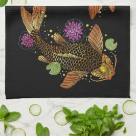 Paño De Cocina Koi Fish