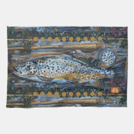 Paño De Cocina Kökshandduk Skitfiske 
