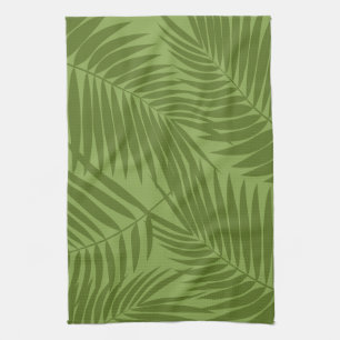 Paño De Cocina Kona Palms hoja hawaiana