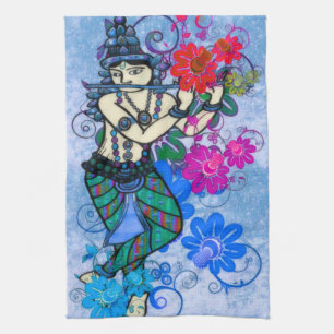 Paño De Cocina Krishna Rising
