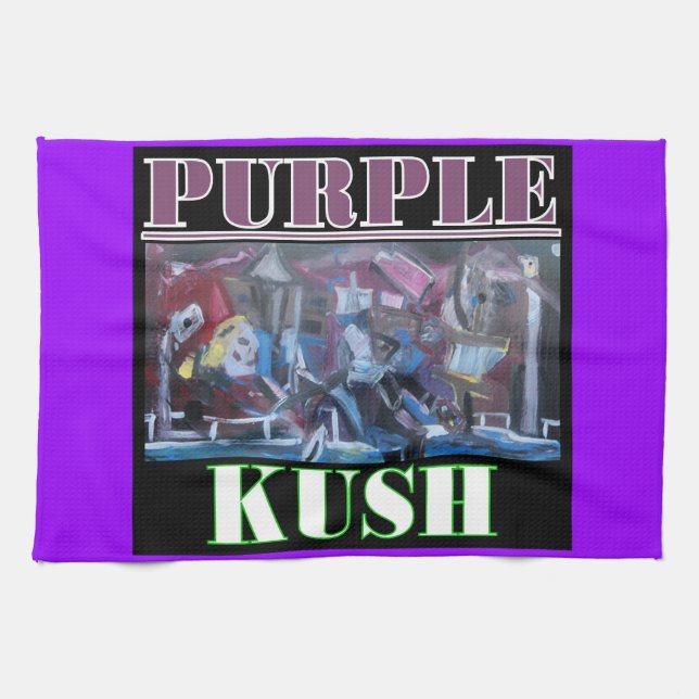 PAÑO DE COCINA KUSH PURPURA (Horizontal)
