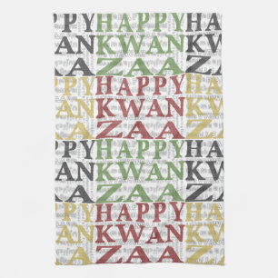 Paño De Cocina Kwanzaa feliz moderna