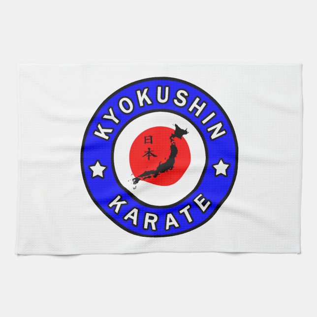 Paño De Cocina Kyokushin Karate (Horizontal)