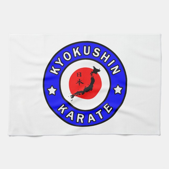 Paño De Cocina Kyokushin Karate (Horizontal)