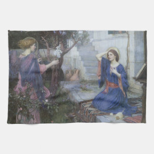 Paño De Cocina La Anunciación de John William Waterhouse