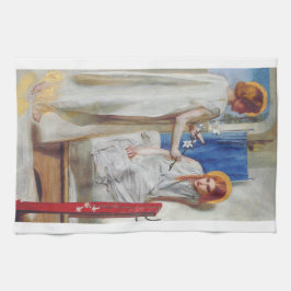 Paño De Cocina La Anunciación por Dante Gabriel Rossetti