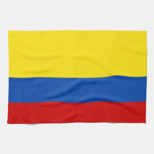 Paño De Cocina La bandera de Colombia