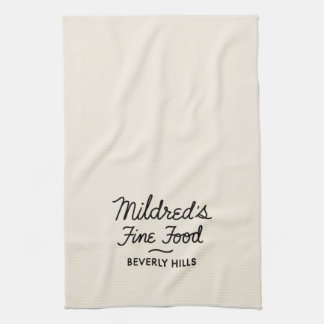Paño De Cocina La buena comida de Mildred