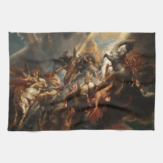 Paño De Cocina La caída de Phaeton (Horizontal)