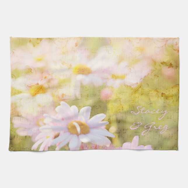 Paño De Cocina La canción de la primavera preciosa palidece - (Horizontal)