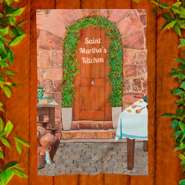 Paño De Cocina La cocina de San Marta de Bethany