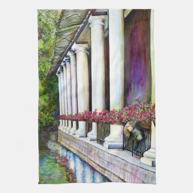 Paño De Cocina La comodidad es el enemigo del progreso (Vertical)