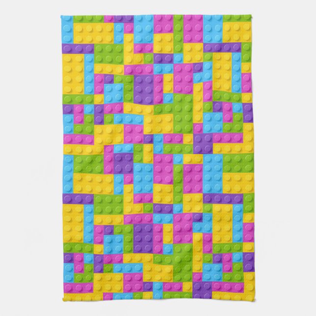 Paño De Cocina La construcción plástica bloquea el modelo (Vertical)