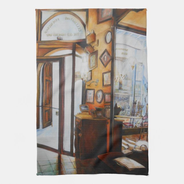 Paño De Cocina La curiosidad es la herramienta de los sabios (Vertical)