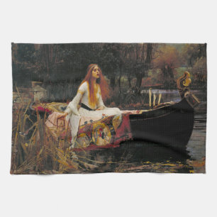 Paño De Cocina La dama de Shalott 1888 John William Waterhouse