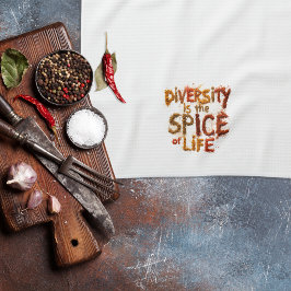 Paño De Cocina La diversidad es la sal de la vida - Espacio segur